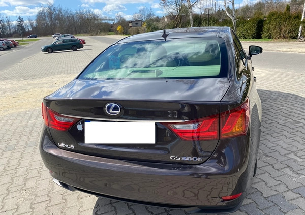 Lexus GS cena 89000 przebieg: 217455, rok produkcji 2014 z Rumia małe 232